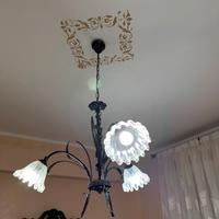 Lampadario e 2 bajour da comodino