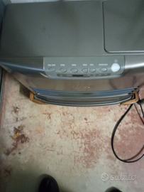 Stufa a petrolio con carrellino