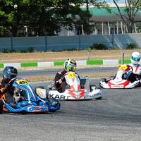 Coaching kart in pista