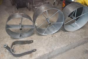 ruote inox per carrello spiaggia