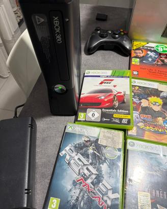 Xbox 360 Slim 250GB con Scatola + Controller