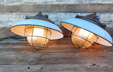 Lampade industriali anni 50