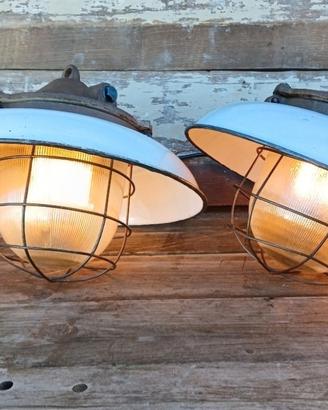 Lampade industriali anni 50