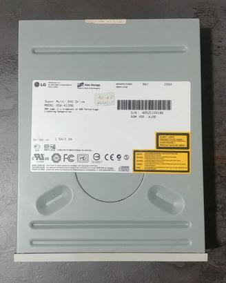 Masterizzatore LG GSA 4120B–IDE/ATAPI+Nero4+Driver