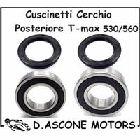 2 CUSCINETTI RUOTA POSTERIORE E PARAOLI TMAX 530 5