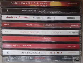 Collezione CD ANDREA BOCELLI