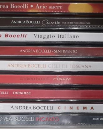 Collezione CD ANDREA BOCELLI