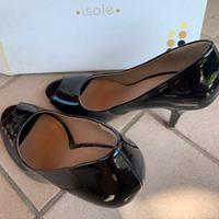 Décolleté nere lucide n.39