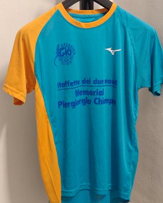 T-shirt running Mizuno nuova taglia M
