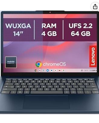 Lenovo Chromebook 14" Notebook IPS WUXGA (1920x120