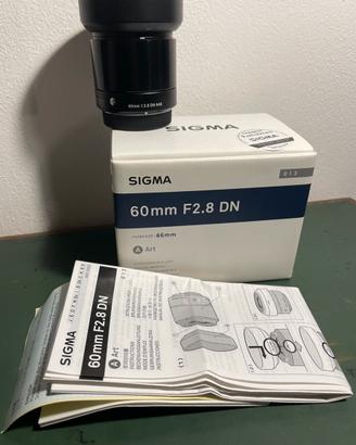Sigma Art 60 2.8 DN per micro 4/3