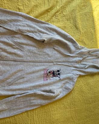 Felpa donna Disney Store grigia Topolino Pluto L