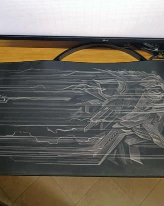Tappetino Mouse Gaming Titanwolf Epsilon XXL 90x40