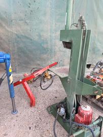 spaccalegna elettrico cardano e compressore potatu