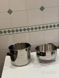 Pentola+scolapasta Lagostina.