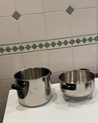 Pentola+scolapasta Lagostina.