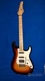 Schecter Custom Shop Traditional HSS ASH Sunburst