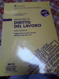 Manuale Diritto del Lavoro 2016