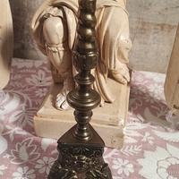 Candeliere in bronzo inizio '900