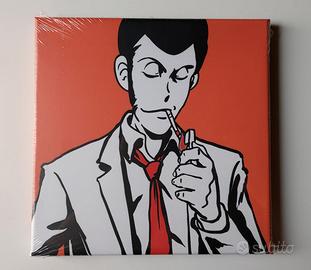 Quadretto stampa in tela anime Lupin III