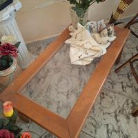 tavolino basso in legno