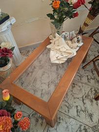 tavolino basso in legno