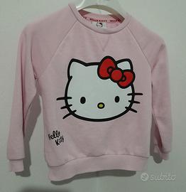 felpa Hello Kitty cm122 6/7anni 