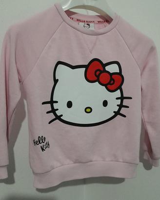 felpa Hello Kitty cm122 6/7anni 