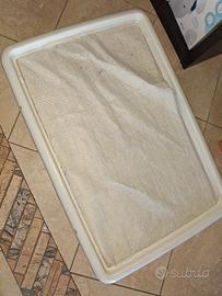 porta tappetino  igienico traversina 86x 58 cm 