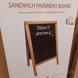 lavagna in ardesia sandwich.