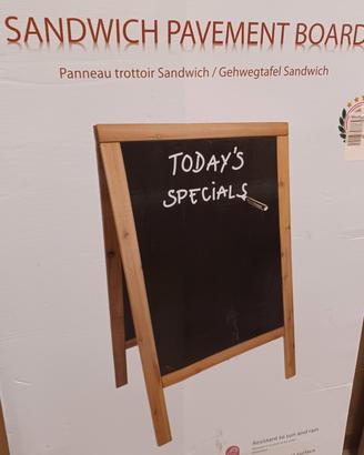 lavagna in ardesia sandwich.