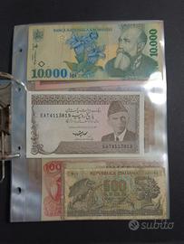 Enorme banconote mondo miste,molte FDS-60 pezzi