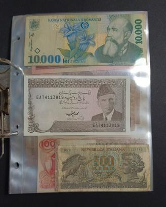 Enorme banconote mondo miste,molte FDS-60 pezzi