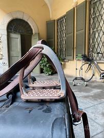 Equitazione Staffe con staffili