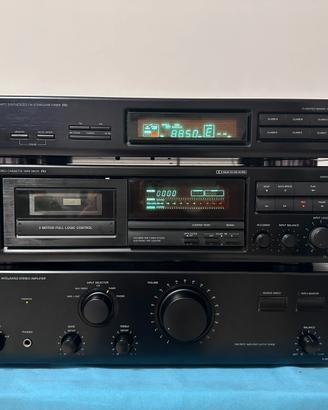 Onkyo  A-801 amplificatore/TA-201 deck/TE-403 tune