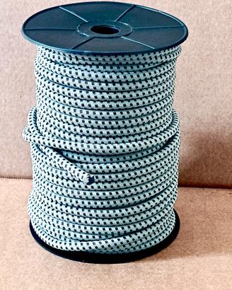 Corda elasticizzata 8 mm lunga 35 metri grigia