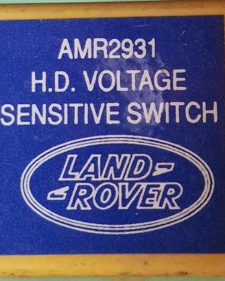 Land Rover Sensitive switch
