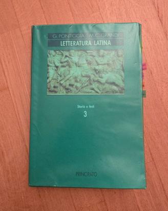 Letteratura Latina - Storia e testi