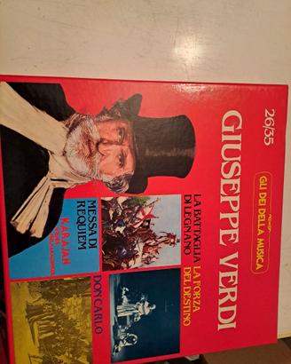 Collezione Dischi in vinile 33 giri opere di Verdi