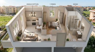 BILOCALE Guidonia SPESE COMPRESE