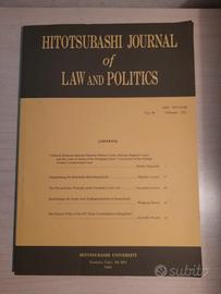 Hitotsubashi journal of law and politics vol. 49