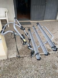 Porta bici tre canaline