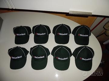 3CappelliTuttiNuoviUgualiOriginaliMarca"Heineken"M