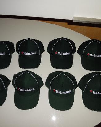 3CappelliTuttiNuoviUgualiOriginaliMarca"Heineken"M