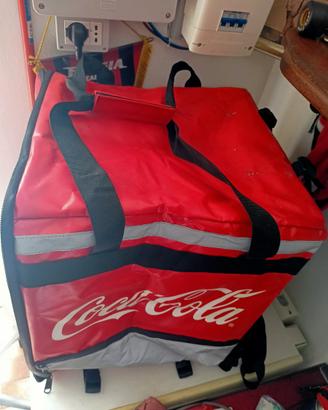 Contenitore coca cola bikers pizza asporto