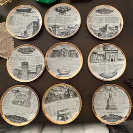 Piatti da collezione Piero Fornasetti anni 60