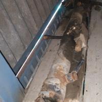 2 pistoni idraulici martinetti