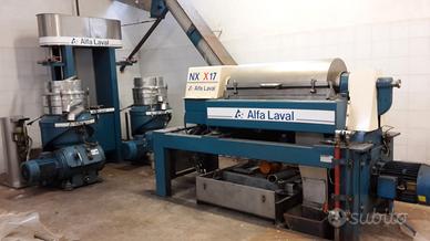 Frantoio oleario alfa laval nx17