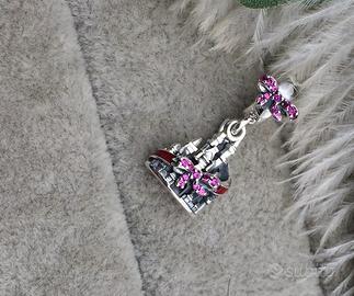 Pandora DISNEY Parks Charm Christmas Castello
