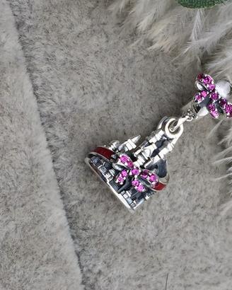 Pandora DISNEY Parks Charm Christmas Castello